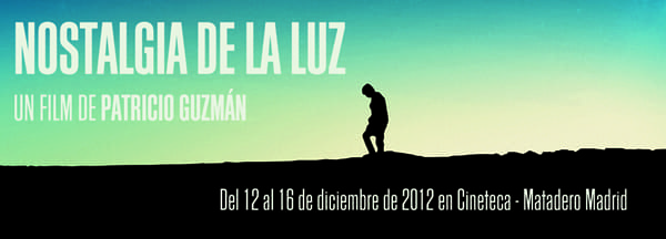 El 12 de diciembre de 2012, estreno de «Nostalgia de la luz» con Patricio Guzmán