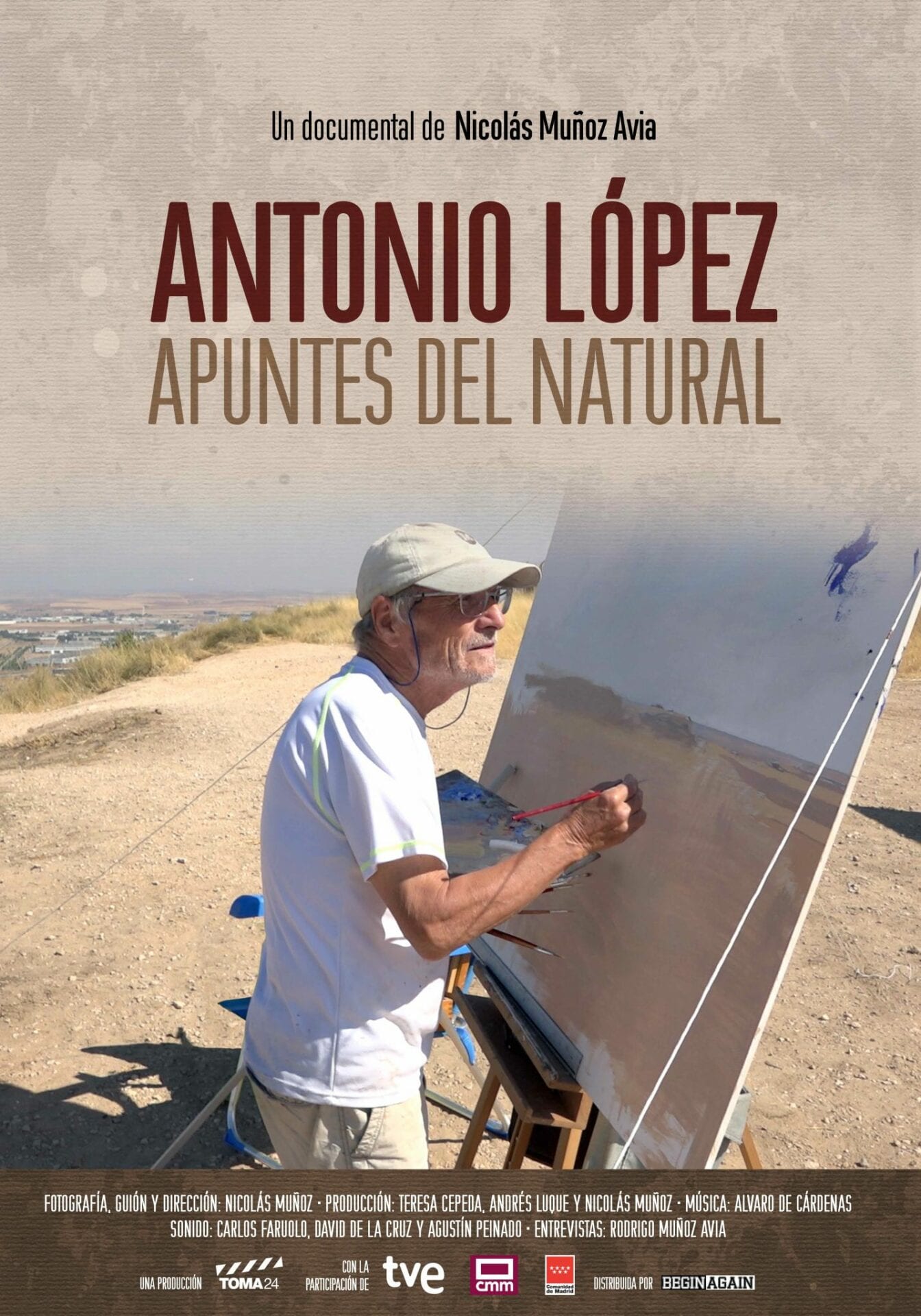 Antonio López, apuntes del natural
